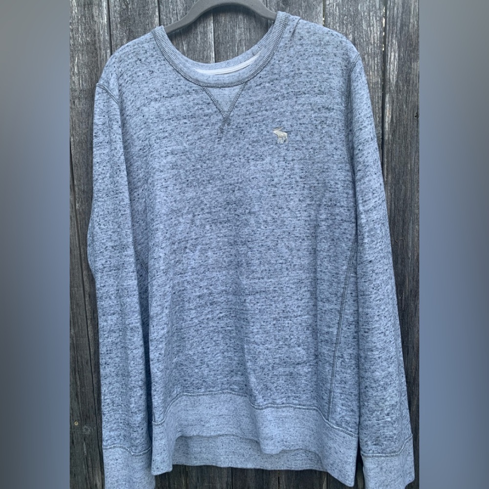 Abercrombie & Fitch Mens Icon sweatshirt Gray
